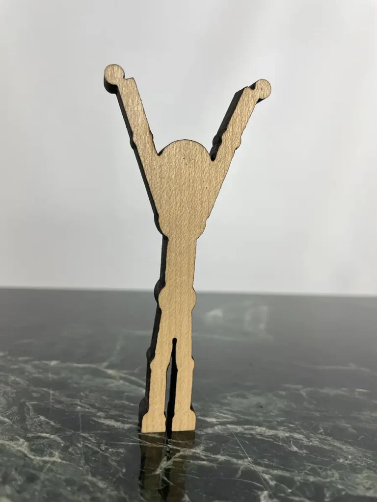 Triumphant Gymnast