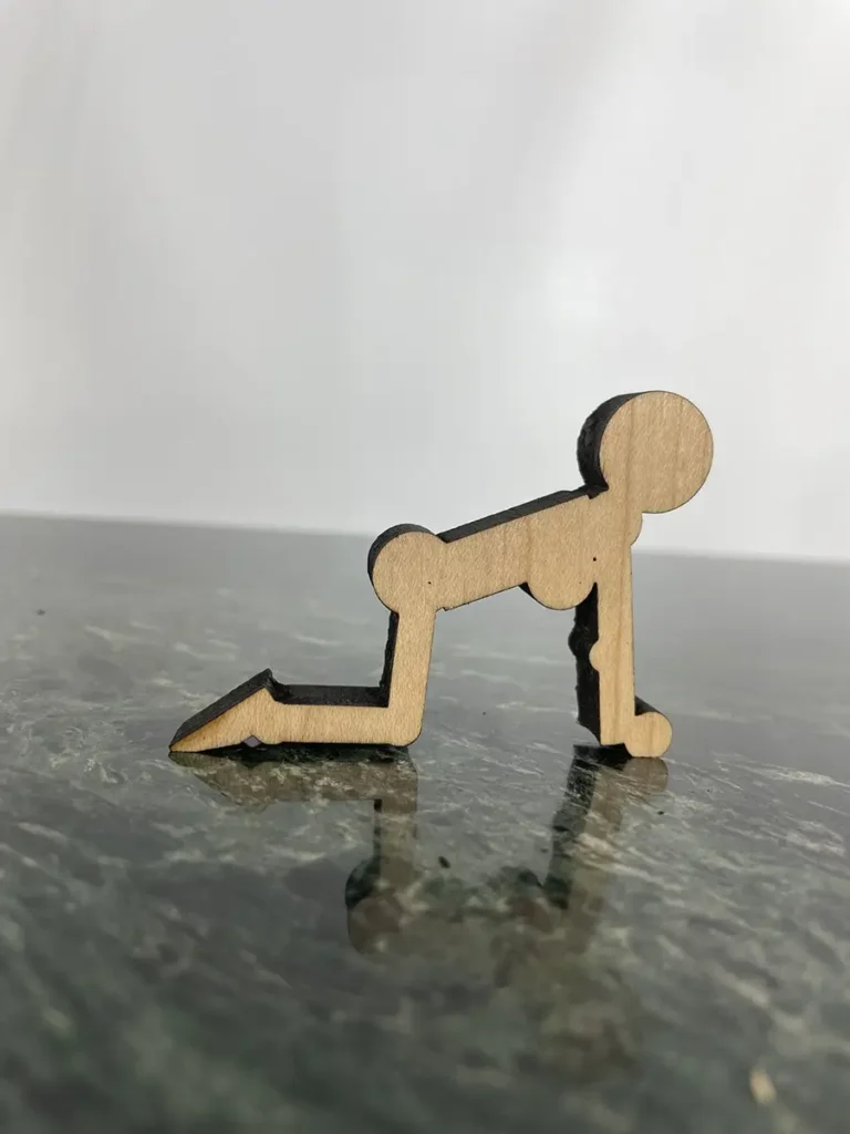 Cow Pose Serenity